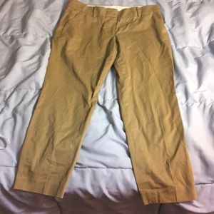 J. Crew Tan Capris